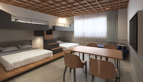 Condominium Layer Bed