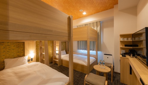Quadruple Room with Bunk Beds