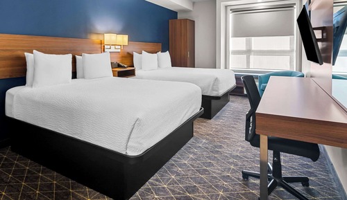 Room, 2 Queen Beds, Non Smoking (Efficiency)