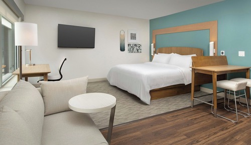 Studio, 1 King Bed with Sofa bed