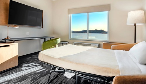 Suite, 1 King Bed with Sofa bed