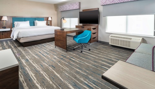 Suite, 1 King Bed, Accessible, Non Smoking (Mobility & Hearing, Roll-in Shower)