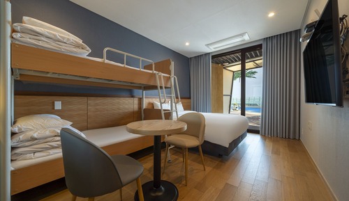Family Quadruple Room, City View (Deluxe)