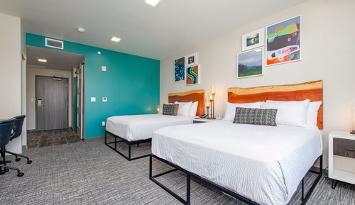 Standard Room, 2 Queen Beds, Multiple View (Deluxe 2 Queen - Shower Only)