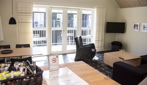 Apartment towards the Courtyard/ Ground Floor - 1 Bed Room - Kitchen