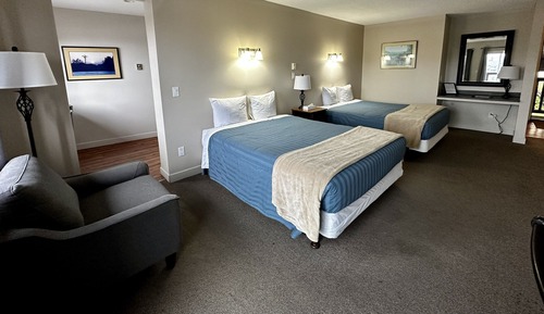 Classic Room, 2 Queen Beds, Kitchen, Harbor View