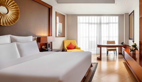 Superior Room, 1 King Bed, Balcony, City View