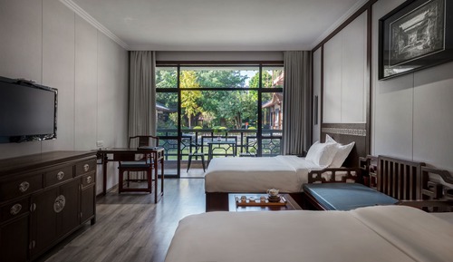 Deluxe Garden view room with twinbeds