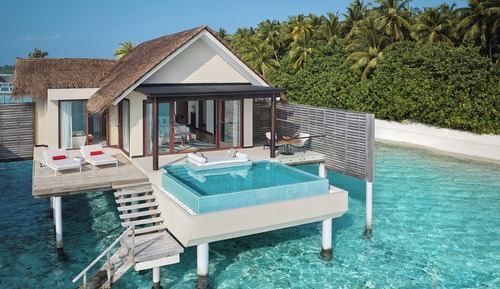 Over Water Pool Villa