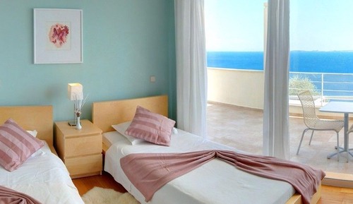 Luxury Villa, Private Pool, Sea View (Blue)