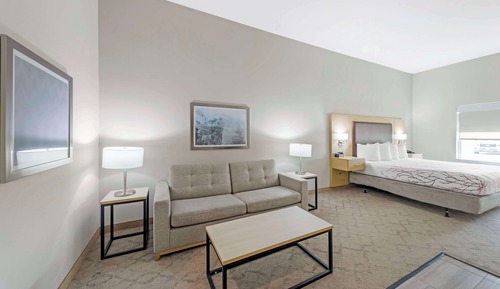 Suite, 1 King Bed, Accessible, Refrigerator & Microwave (with Sofabed)