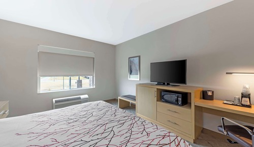 Standard Room, 1 King Bed, Non Smoking, Refrigerator & Microwave
