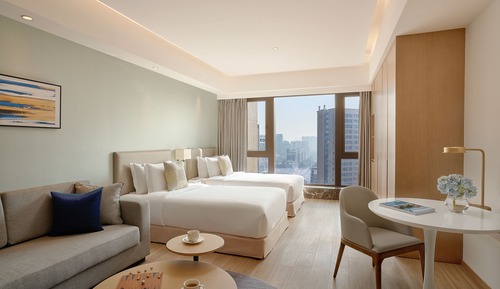 Studio, 2 Twin Beds