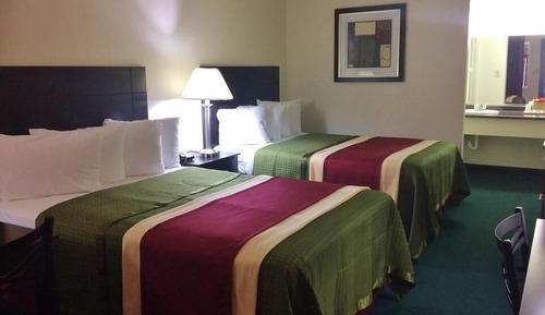 Standard Double Room, 2 Double Beds, Smoking, Refrigerator & Microwave