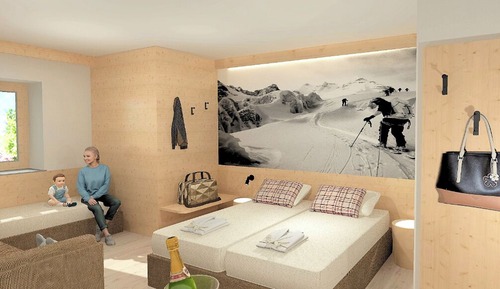 Standard Quadruple Room, Mountain View