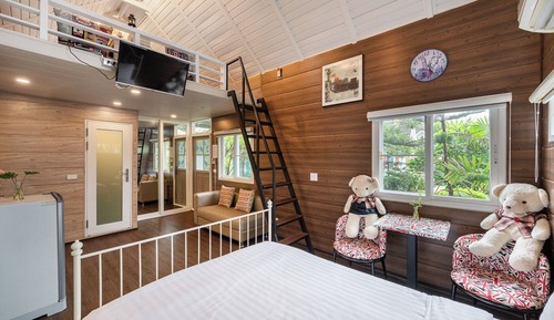Superior Quadruple Room, Garden View