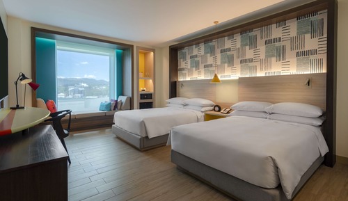 Room, 2 Double Beds (Atrium View)
