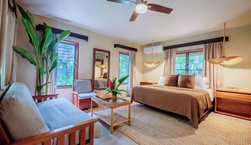 Comfort Villa, 1 King Bed, Terrace, Garden View