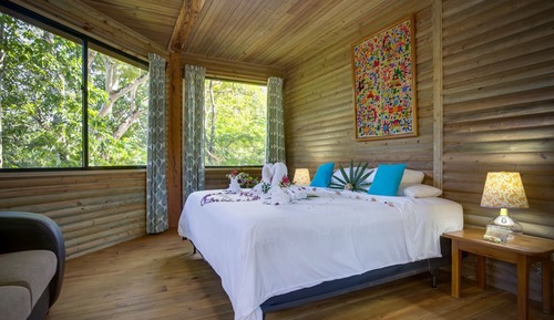 Romantic Tree House, 1 King Bed, Balcony, Garden View