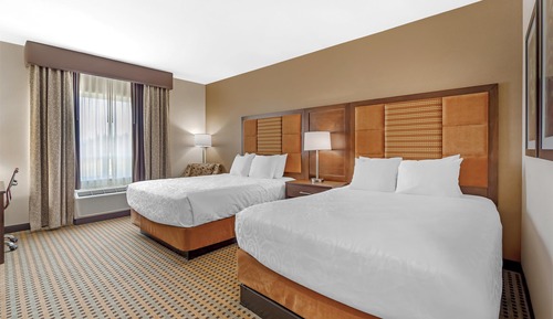 Standard Room, 2 Queen Beds, Non Smoking, Microwave
