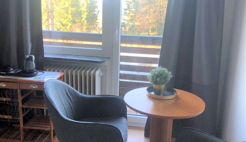 Panoramic Double Room, Balcony, Mountainside