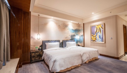 Business Twin Room (Hot Spring Access)