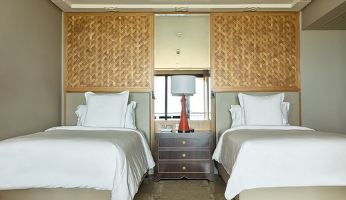 Deluxe Room, 2 Double Beds, Garden View