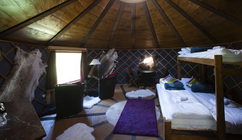 Private yurt