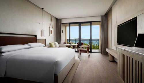 Deluxe Room, 2 Double Beds, Ocean View