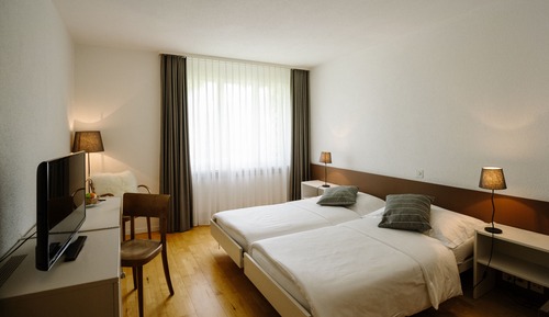 Basic Double or Twin Room, Courtyard View
