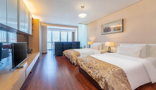 Twin Room with City View
