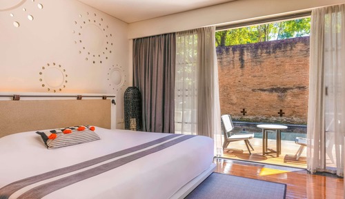 Premium Room, 2 Twin Beds, Mountain View (Valley Deluxe Scenery)