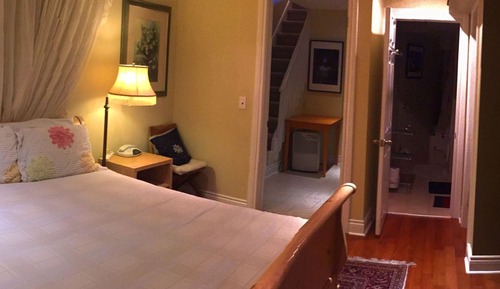 Basic Double Room, Ensuite (Retreat - Basement Level)