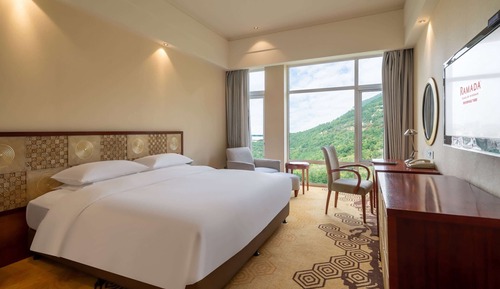 Room, 1 King Bed, Non Smoking, Mountain View