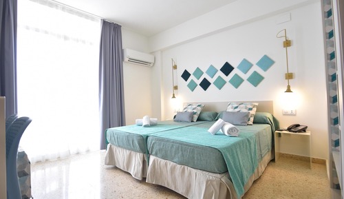 Twin Room, Balcony, Pool View
