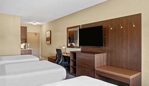 Deluxe Room, Multiple Beds, Refrigerator & Microwave