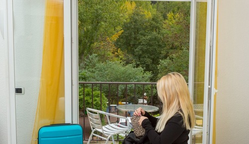 Superior Apartment, 1 Bedroom, Balcony, Garden View