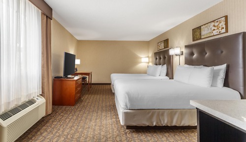 Standard Room, 2 Queen Beds, Non Smoking, Refrigerator & Microwave (Larger Room)