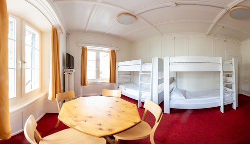 Basic Quadruple Room, Shared Bathroom