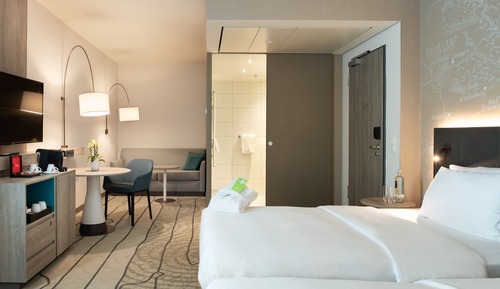 Premium Room, 2 Twin Beds with Sofa Bed