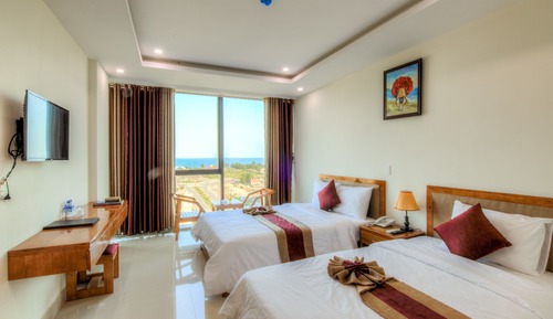 Deluxe Twin Room, 1 Bedroom, Non Smoking, Ocean View