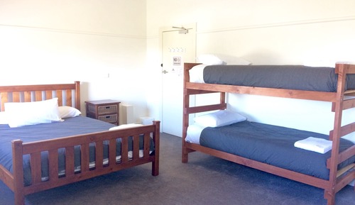 Family Room, Shared Bathroom