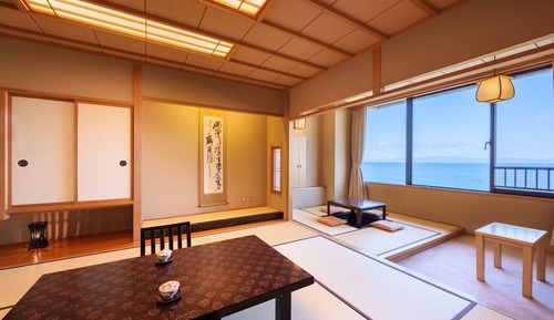 Japanese Style Room, Non Smoking, Sea View