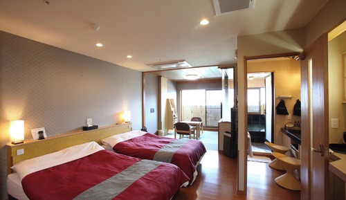Japanese Western Style Standard Room, Open-air Bath, Non Smoking