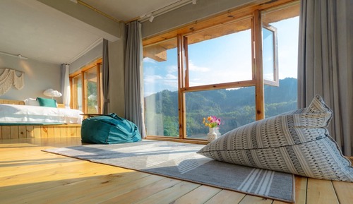 Panoramic Double Room, 1 King Bed, Valley View