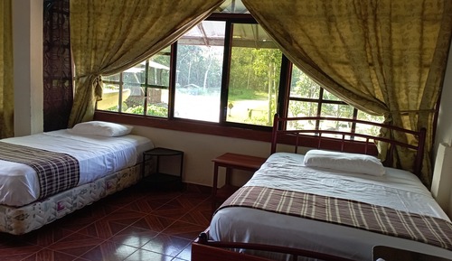Comfort Double Room, 1 Queen Bed, Private Bathroom, Pool View