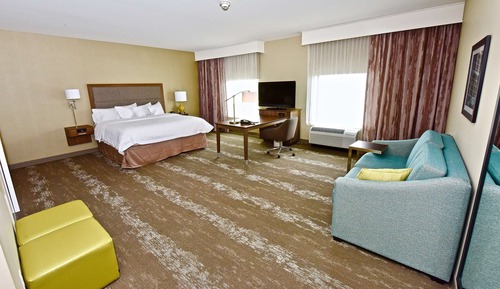 Studio, 1 King Bed, Accessible (Mobility & Hearing, Roll-in Shower)