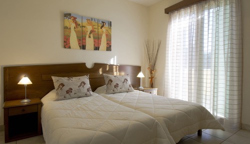 Apartment, 2 Twin Beds, Balcony, Sea View