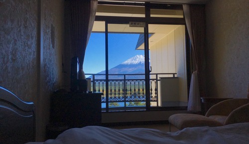 Twin Room 16sqm (Private Bathroom, Mount Fuji and Lake Shoji View), Non Smoking