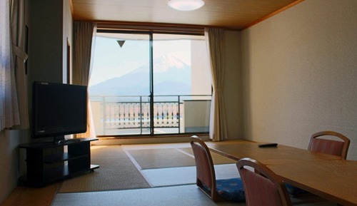 Japanese Western Style Room A 35sqm (Private Bathroom, Mount Fuji and Lake Shoji View), Non Smoking